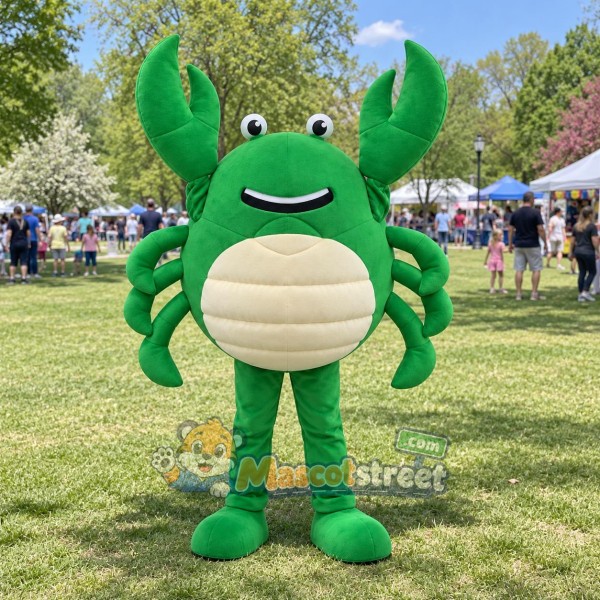 Green Crab Mascot Costume