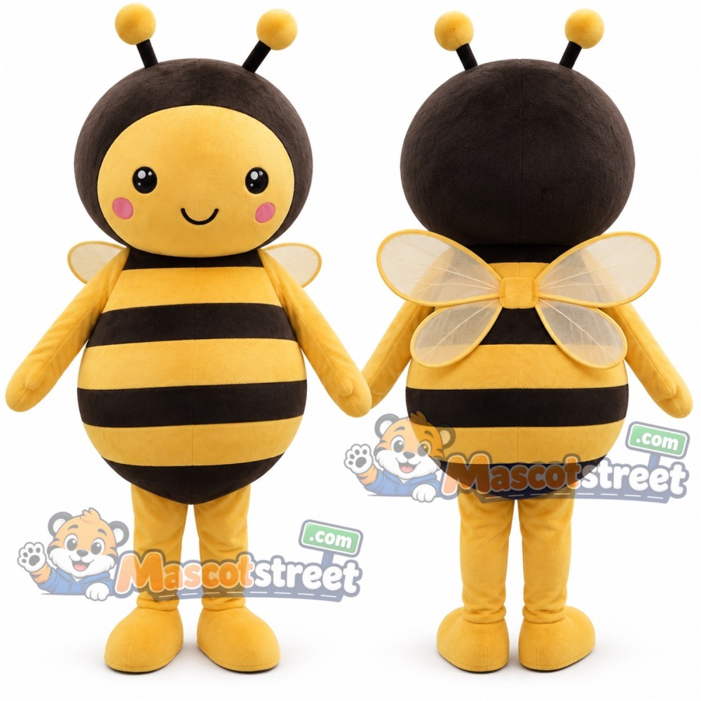 Yellow Bee Mascot Costume Yellow Bee Mascot Costume