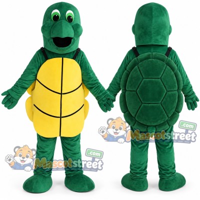 Green Turtle Mascot Costume Green Turtle Mascot Costume