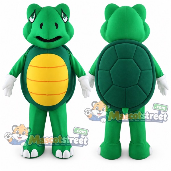 Green Turtle Mascot Costume