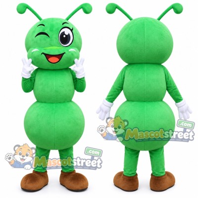 Green Ant Mascot Costume Green Ant Mascot Costume