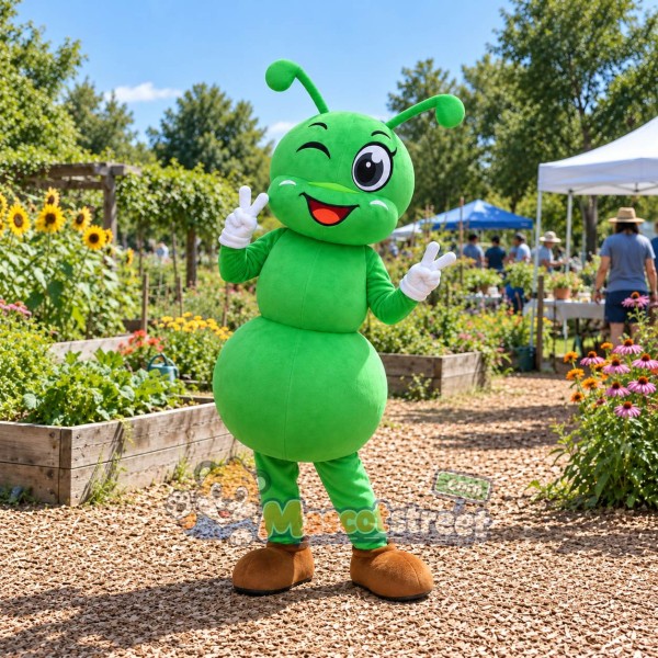 Green Ant Mascot Costume Green Ant Mascot Costume