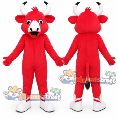 Red Bull Mascot Costume Red Bull Mascot Costume