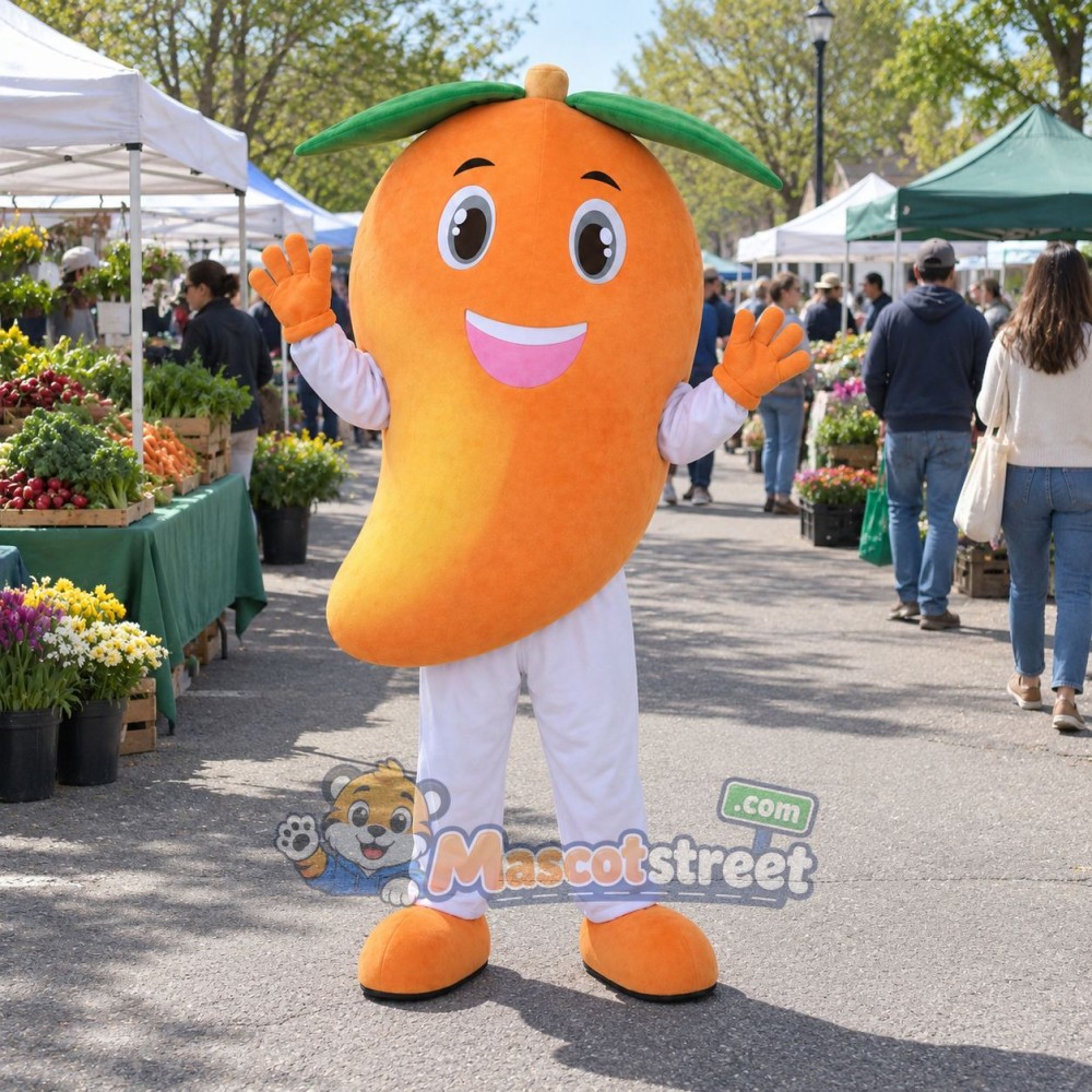 Mango Mascot Costume Mango Mascot Costume