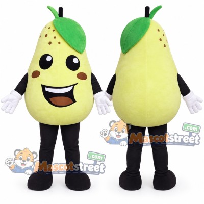 Pear Mascot Costume Pear Mascot Costume
