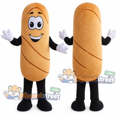 Baguette Mascot Costume Baguette Mascot Costume