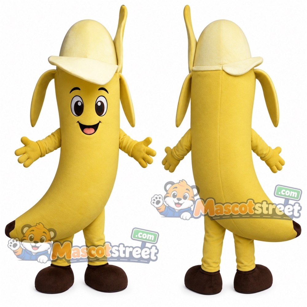 Banana Mascot Costume Banana Mascot Costume