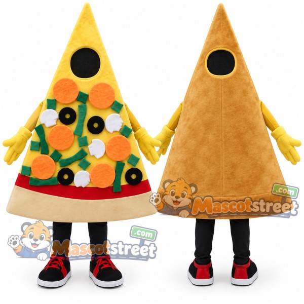 Pizza Slice Mascot Costume