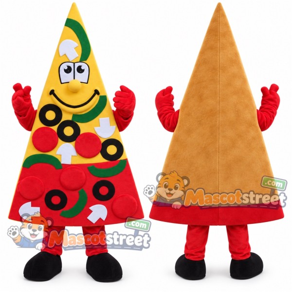 Pizza Slice Mascot Costume