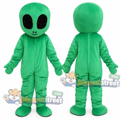 Green Alien Mascot Costume Green Alien Mascot Costume