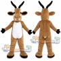 Brown Antelope Mascot Costume