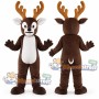 Brown Deer Mascot Costume