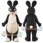 Black Rabbit Mascot Costume