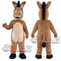 Brown Donkey Mascot Costume