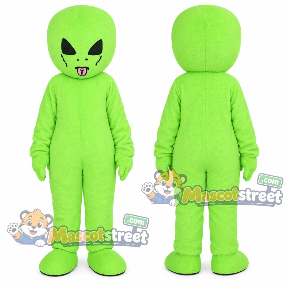 Green Alien Mascot Costume Green Alien Mascot Costume
