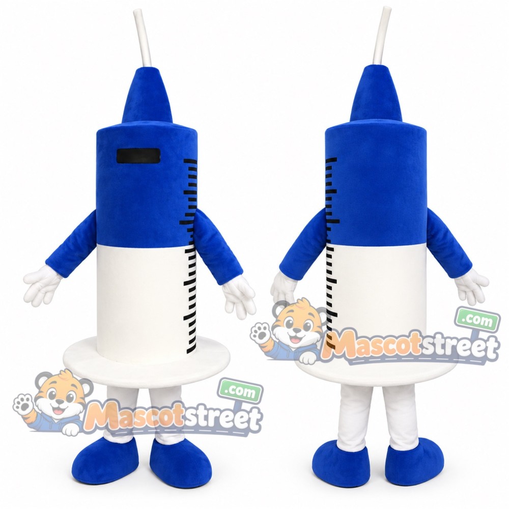 Syringe Mascot Costume