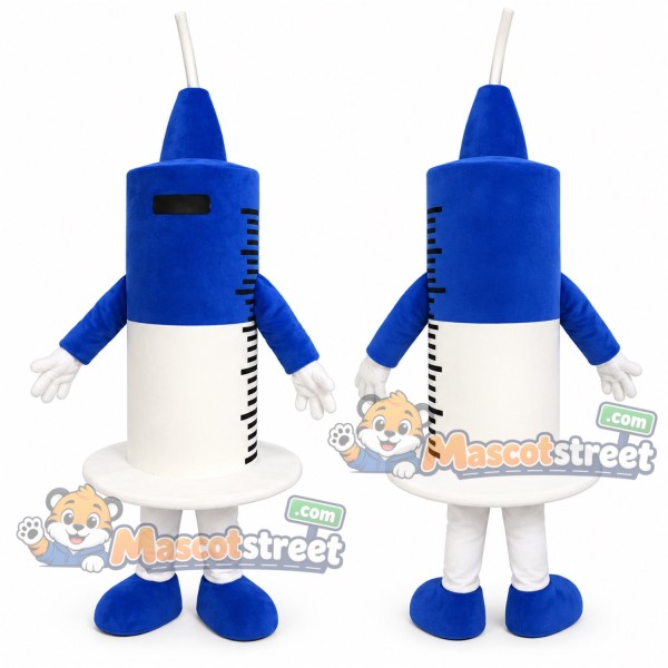 Syringe Mascot Costume