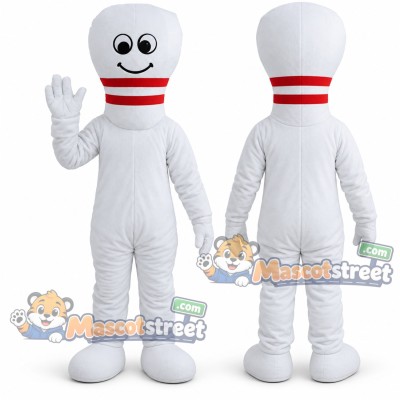Bowling Pin Mascot Costume