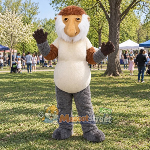 Proboscis Monkey Mascot Costume