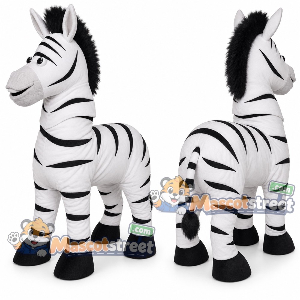 Zebra Mascot Costume Zebra Mascot Costume