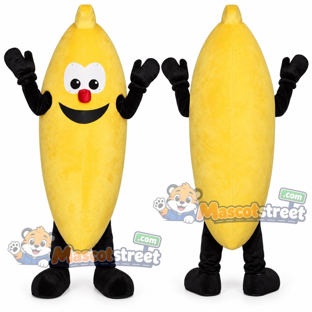 Banana Mascot Costume Banana Mascot Costume