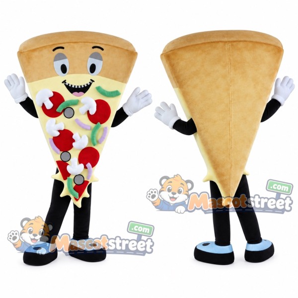 Pizza Slice Mascot Costume