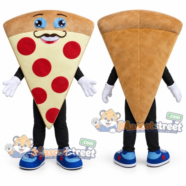 Pizza Slice Mascot Costume