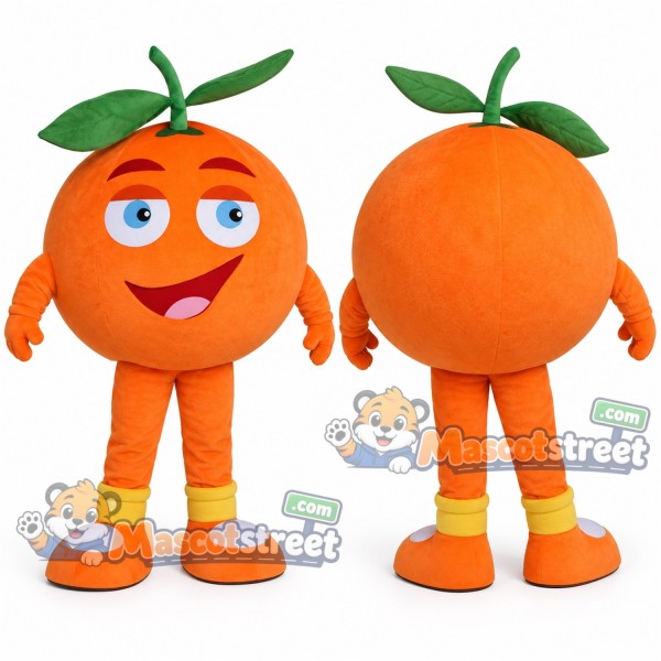 Orange Mascot Costume