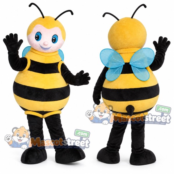 Yellow Bee Mascot Costume