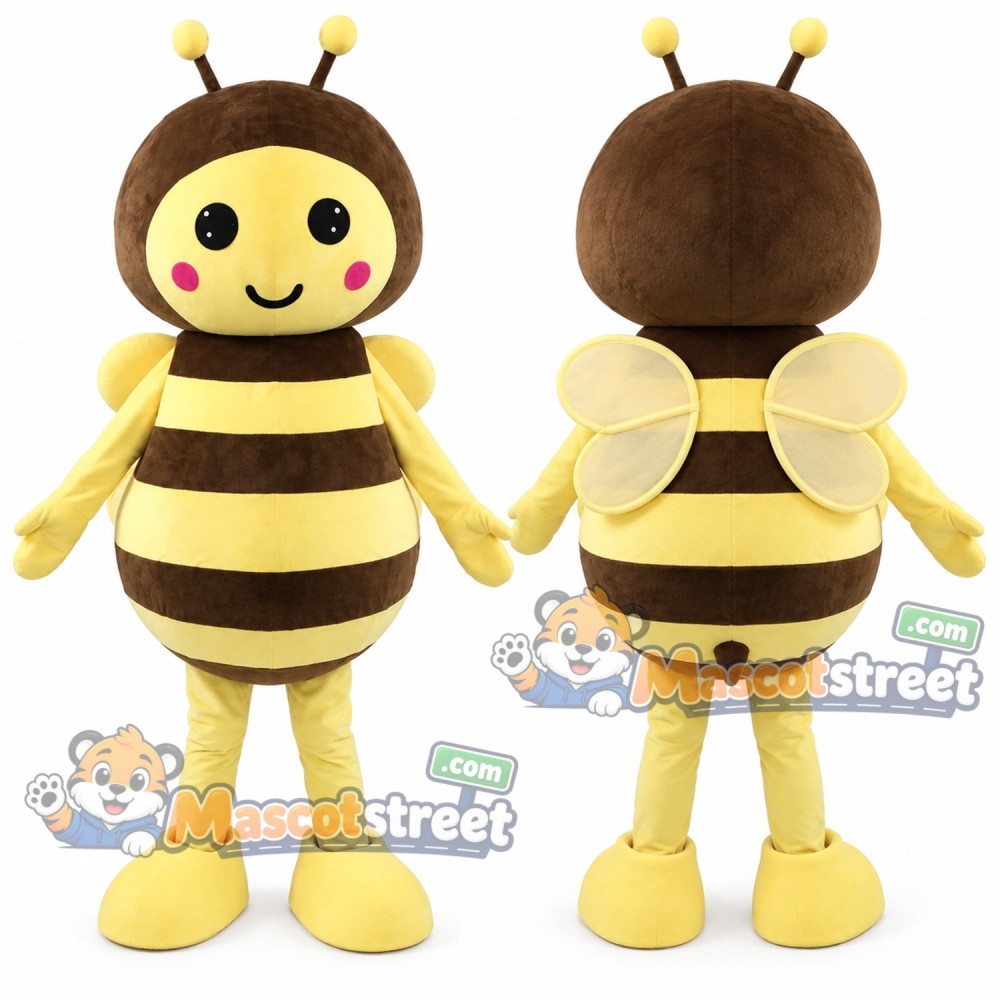 Yellow Bee Mascot Costume Yellow Bee Mascot Costume