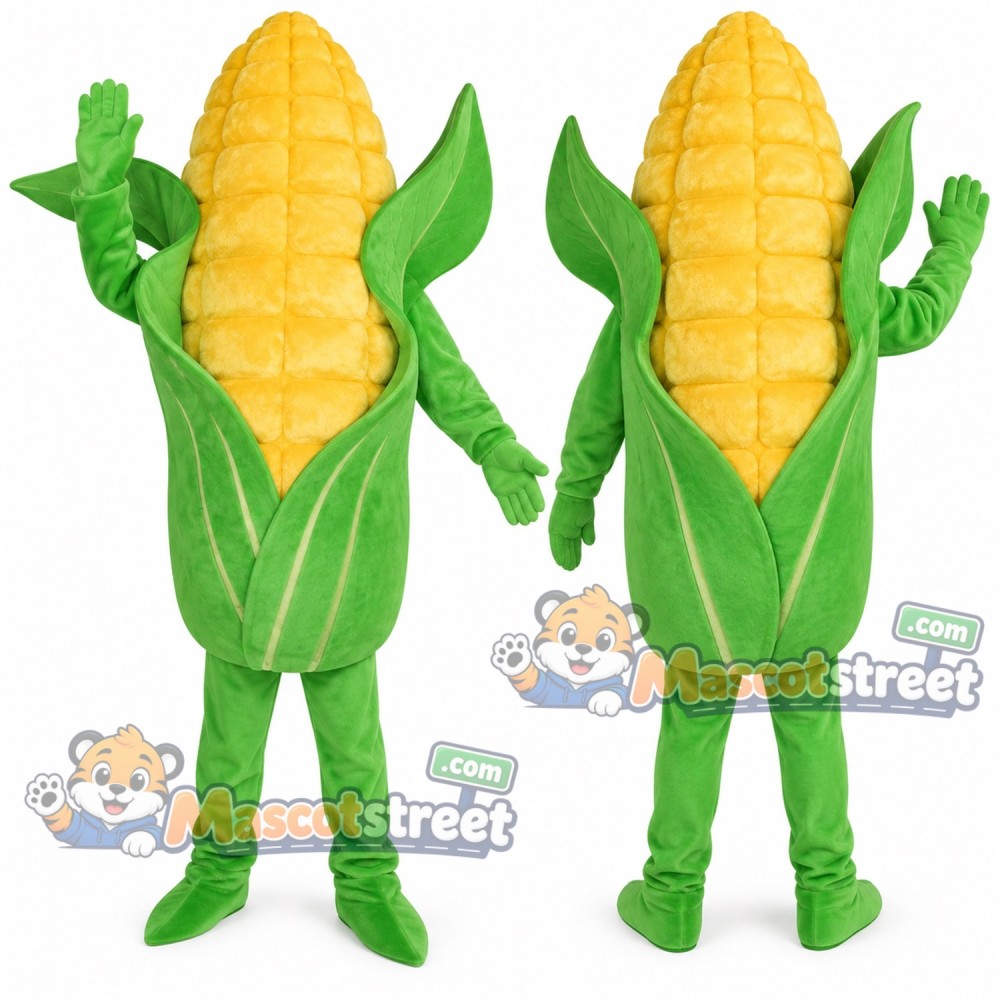 Corn Mascot Costume Corn Mascot Costume