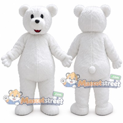 White Polar Bear Mascot Costume White Polar Bear Mascot Costume