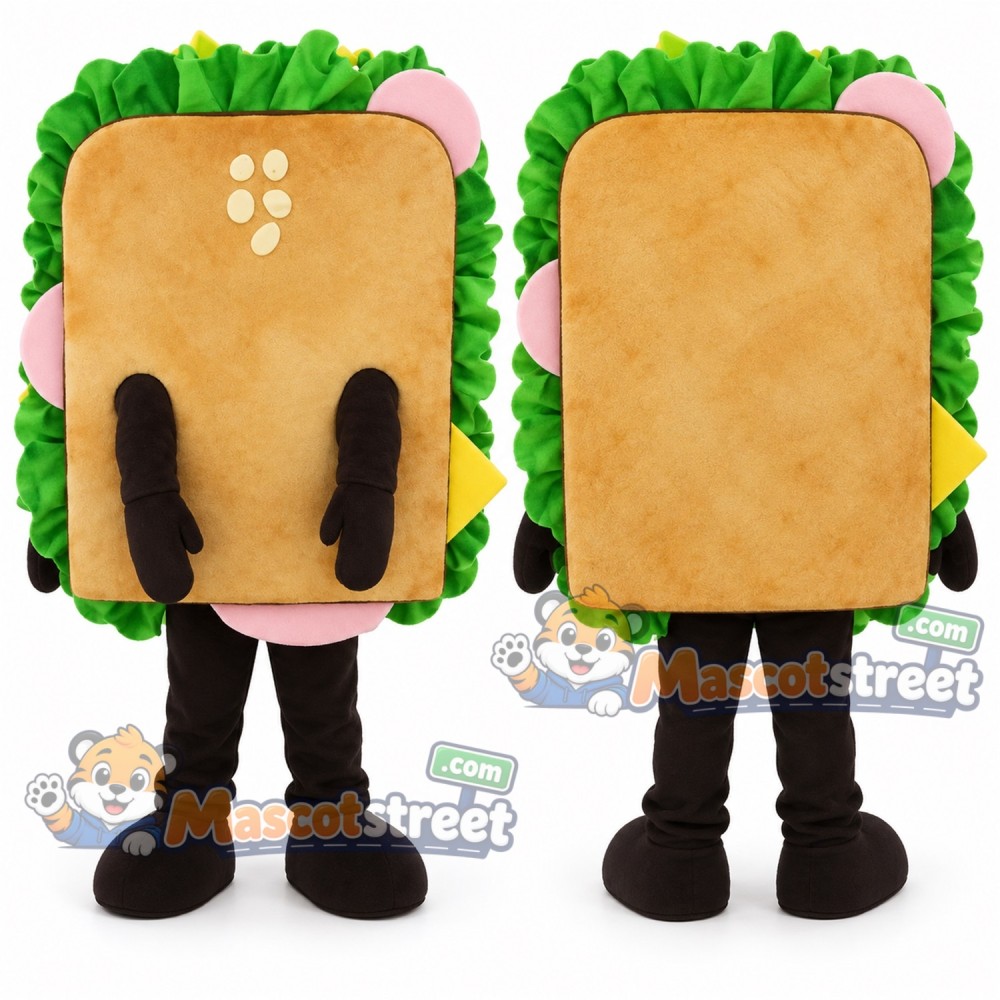 Sandwich Mascot Costume Sandwich Mascot Costume