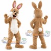 Tan Rabbit Mascot Costume