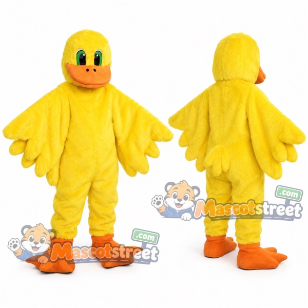Yellow Duck Mascot Costume