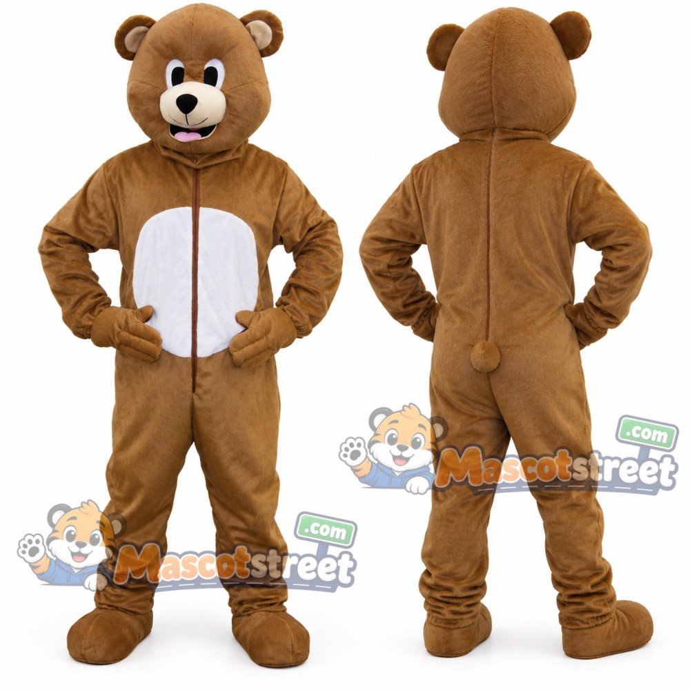 Brown Bear Mascot Costume Brown Bear Mascot Costume