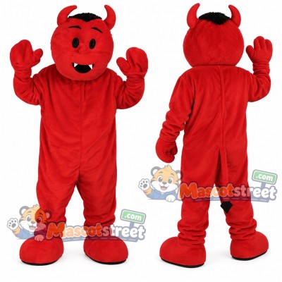 Red Devil Mascot Costume Red Devil Mascot Costume