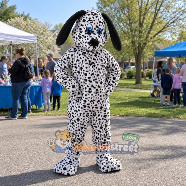 Dalmatian Dog Mascot Costume