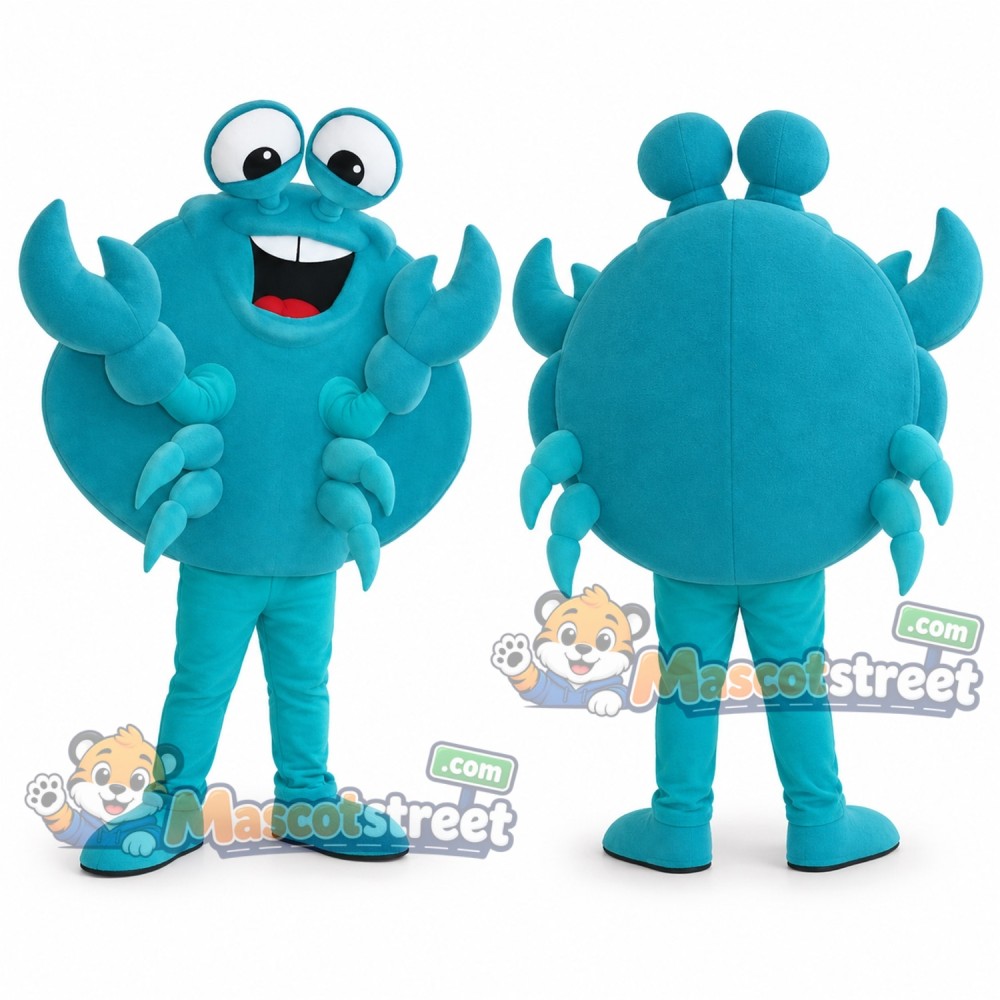 Blue Crab Mascot Costume Blue Crab Mascot Costume