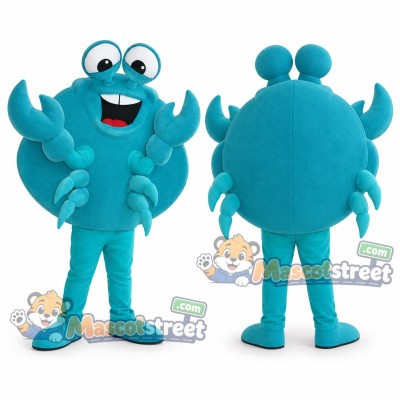 Blue Crab Mascot Costume Blue Crab Mascot Costume