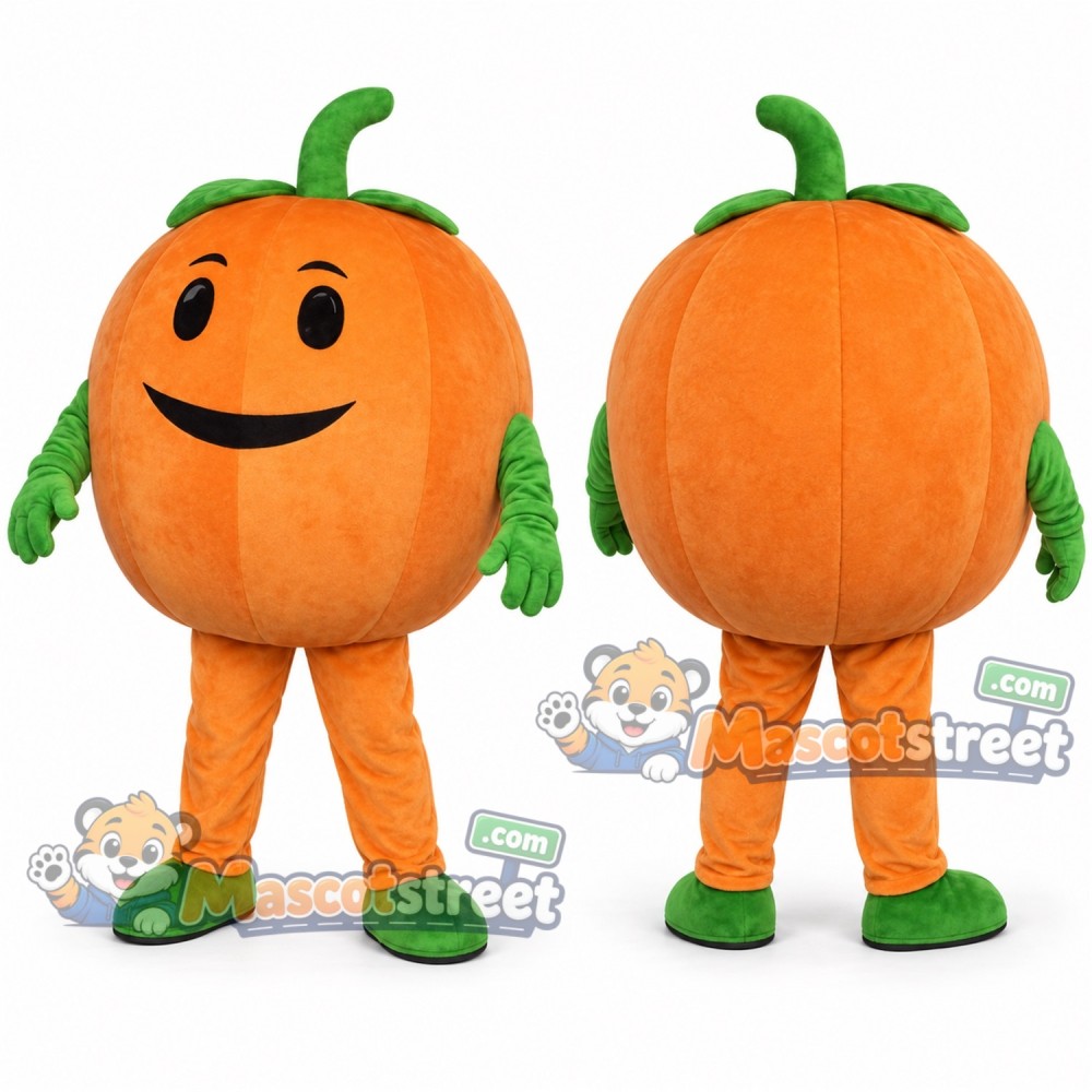 Pumpkin Mascot Costume Pumpkin Mascot Costume