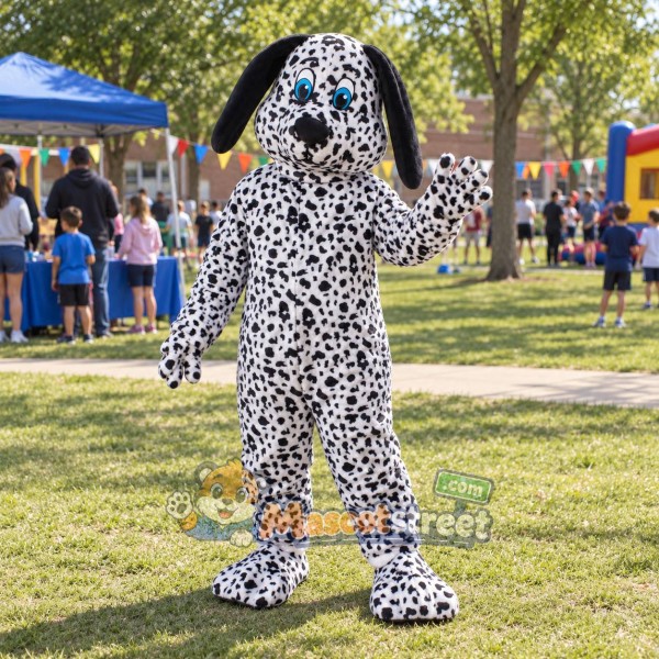 Dalmatian Dog Mascot Costume