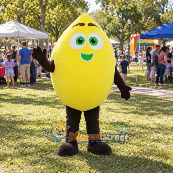 Lemon Mascot Costume Lemon Mascot Costume