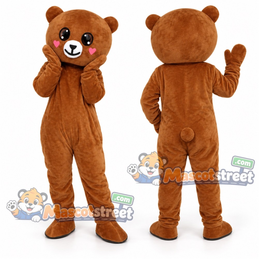 Brown Bear Mascot Costume Brown Bear Mascot Costume