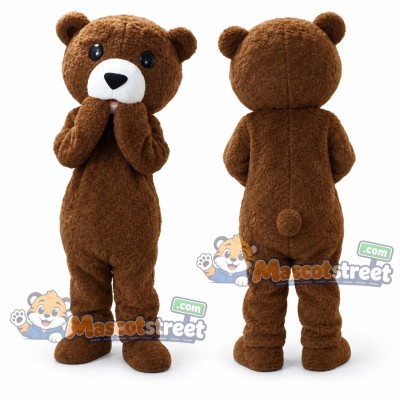 Brown Bear Mascot Costume