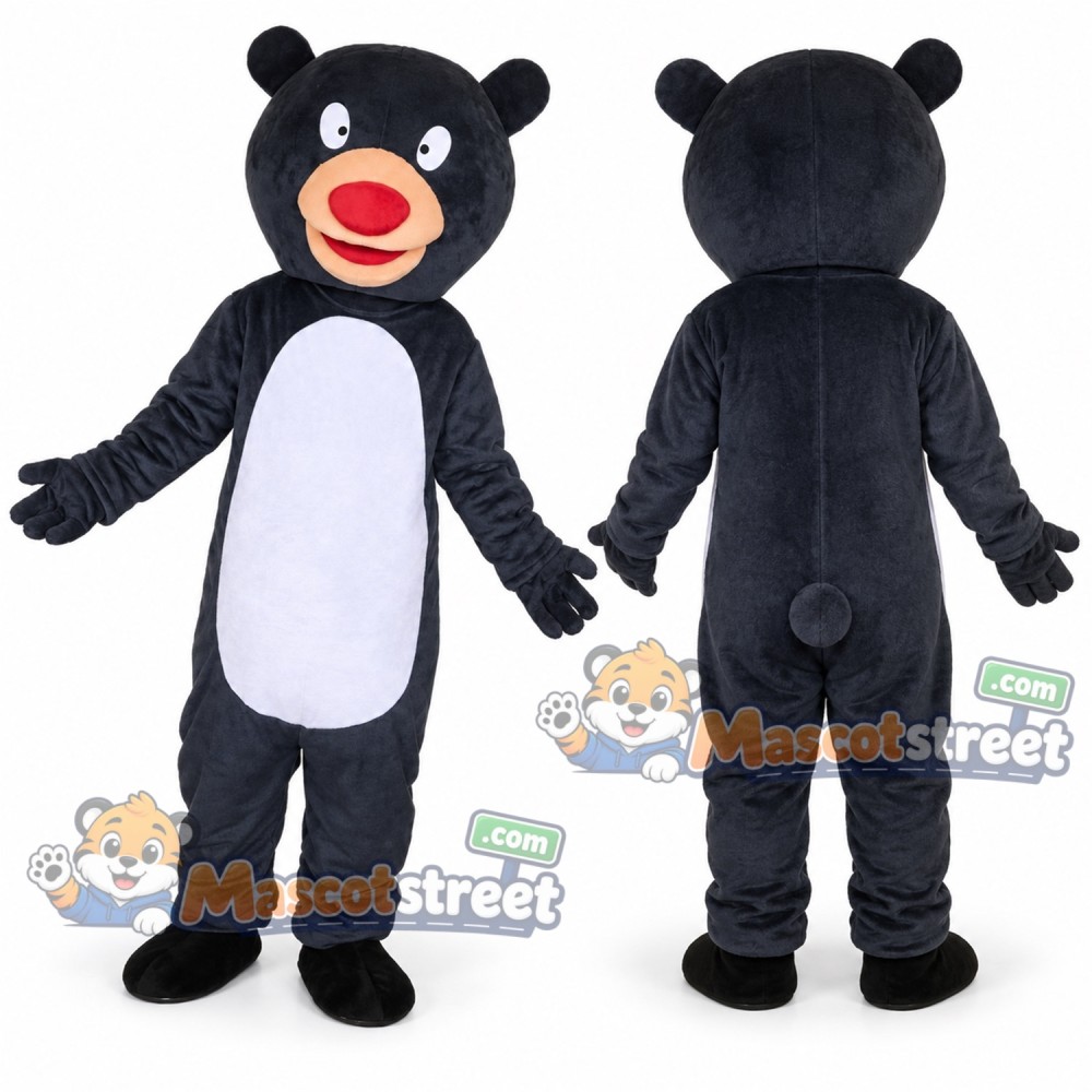 Black Bear Mascot Costume Black Bear Mascot Costume
