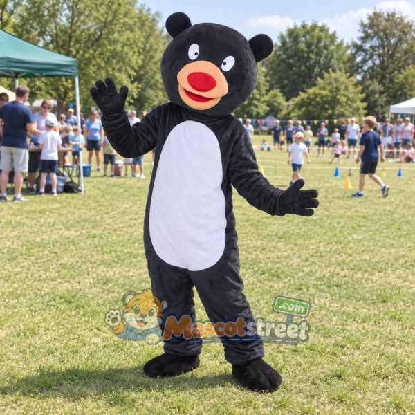 Black Bear Mascot Costume