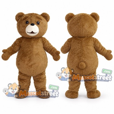 Brown Bear Mascot Costume Brown Bear Mascot Costume