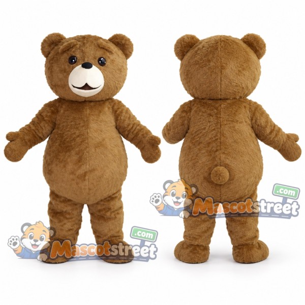 Brown Bear Mascot Costume