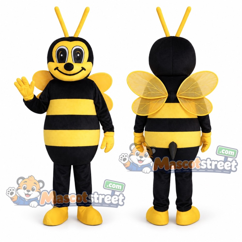 Yellow Bee Mascot Costume Yellow Bee Mascot Costume